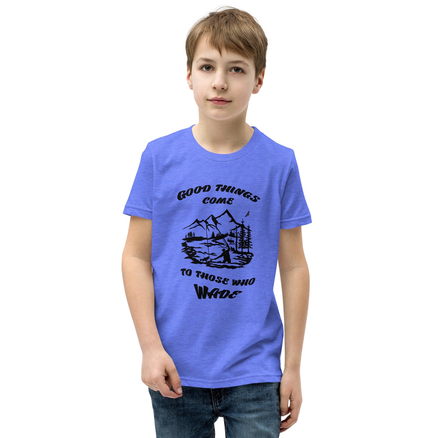 Kid's Short Sleeve T-Shirt Good Things Come