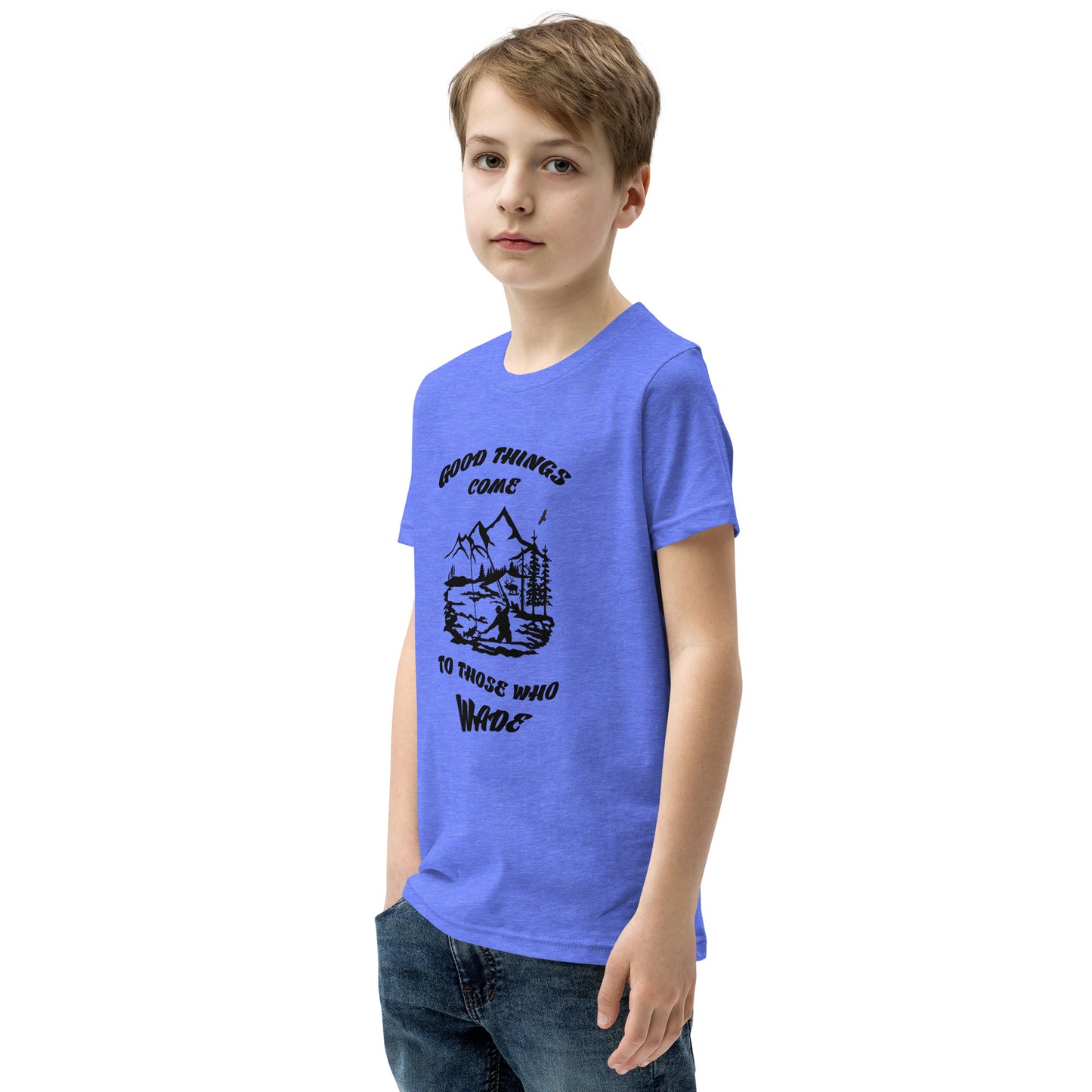 Kid's Short Sleeve T-Shirt Good Things Come