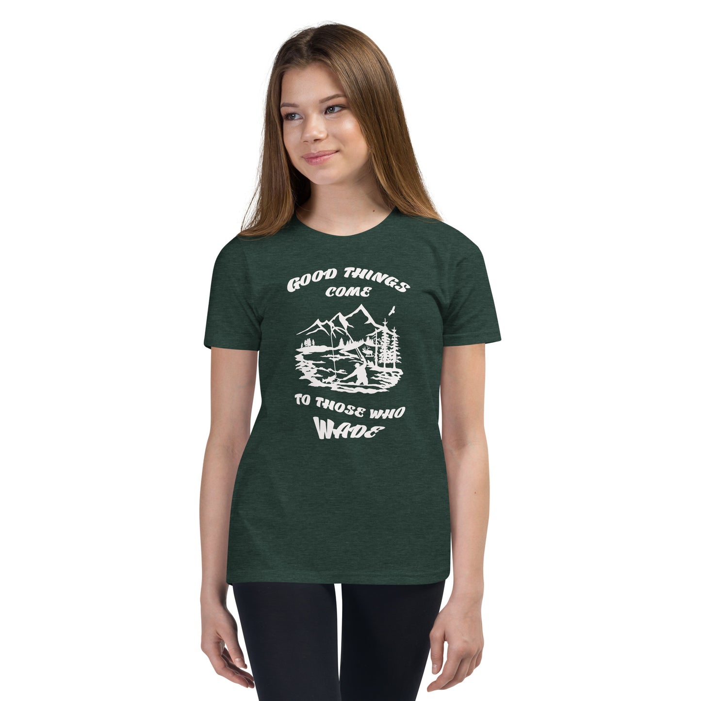 Kid's Short Sleeve T-Shirt Good Things Come
