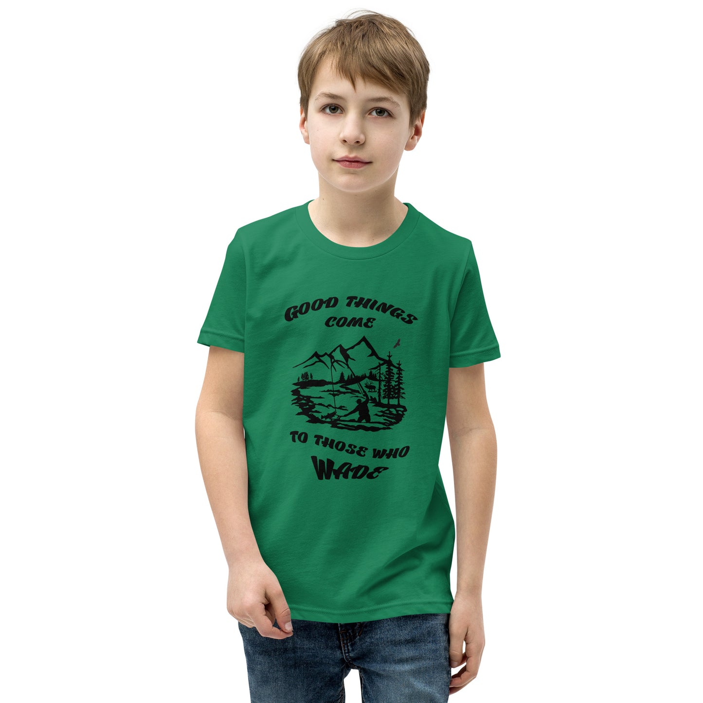 Kid's Short Sleeve T-Shirt Good Things Come