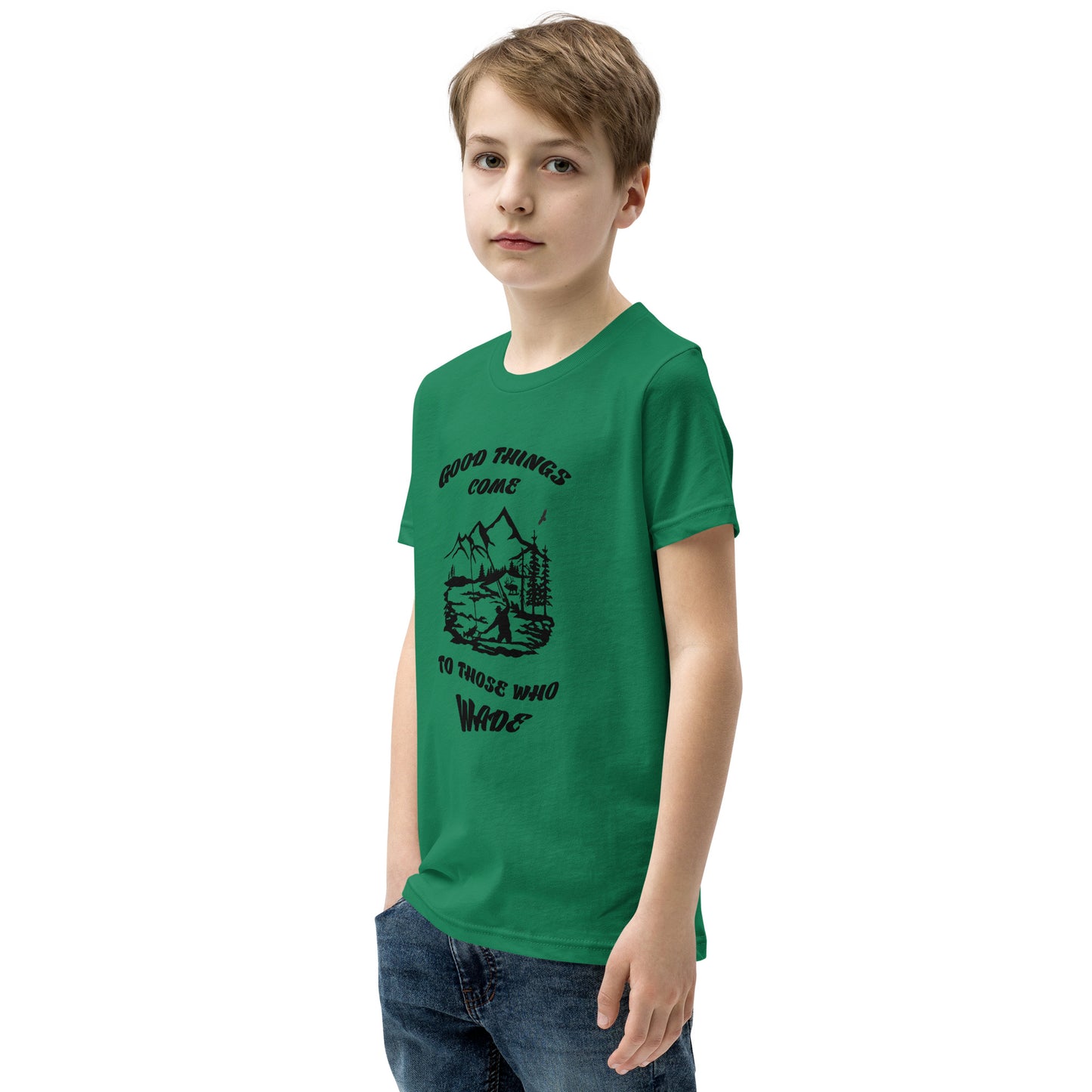 Kid's Short Sleeve T-Shirt Good Things Come