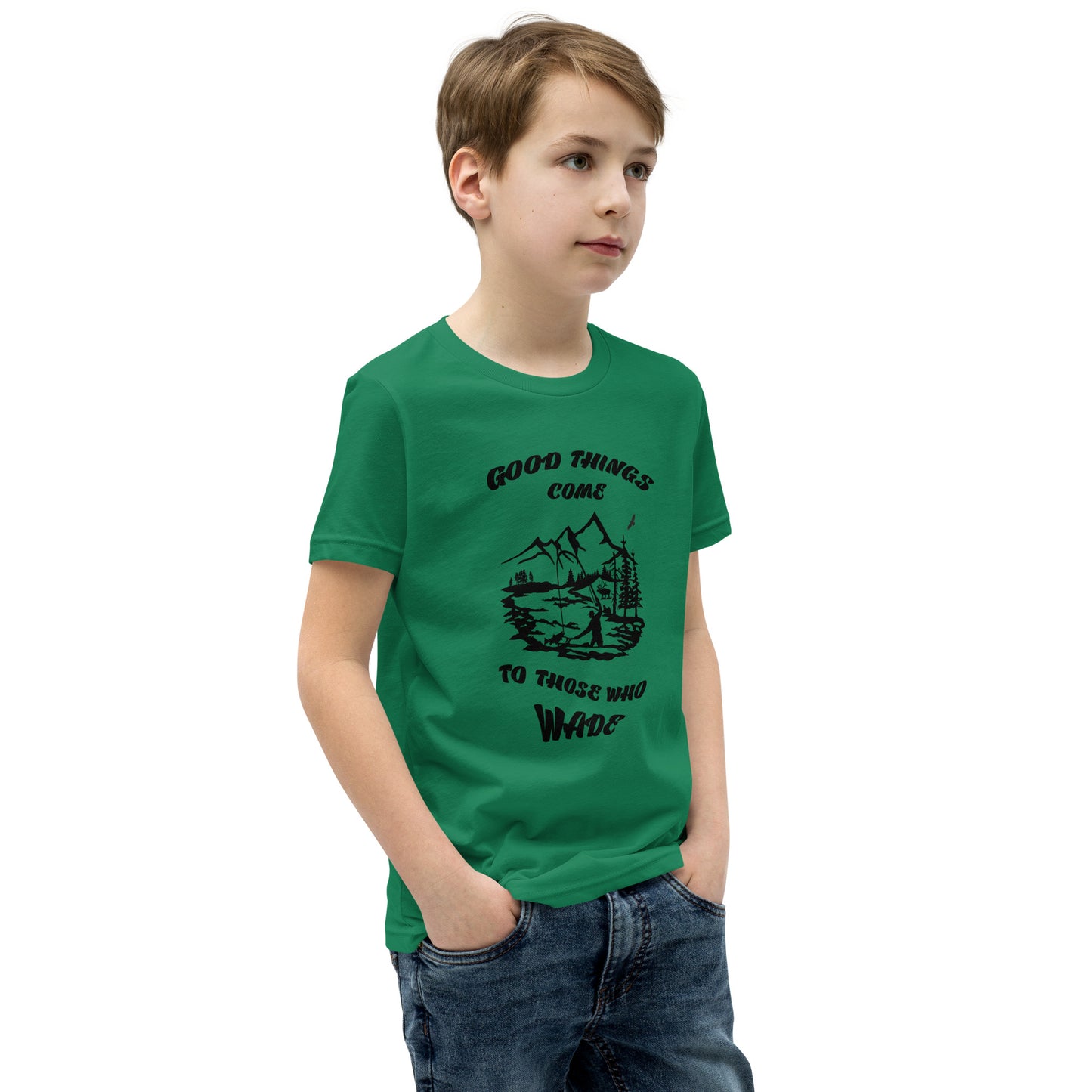 Kid's Short Sleeve T-Shirt Good Things Come