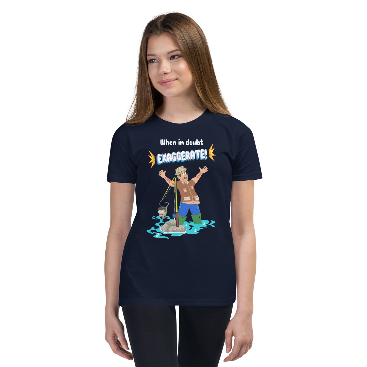 Kid's Short Sleeve T-Shirt Got Lip-When in Doubt