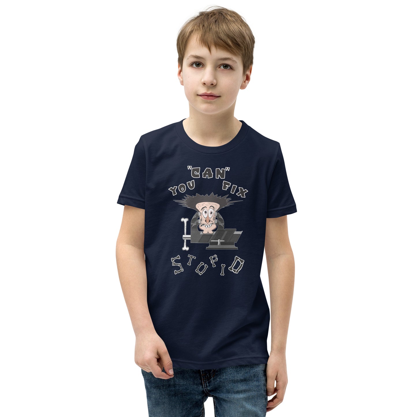 Youth Short Sleeve T-Shirt You Can Fix Stupid