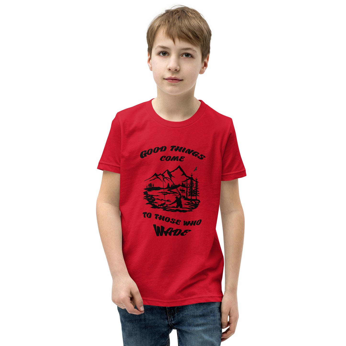Kid's Short Sleeve T-Shirt Good Things Come
