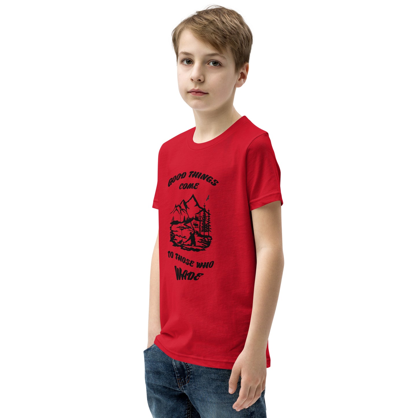 Kid's Short Sleeve T-Shirt Good Things Come