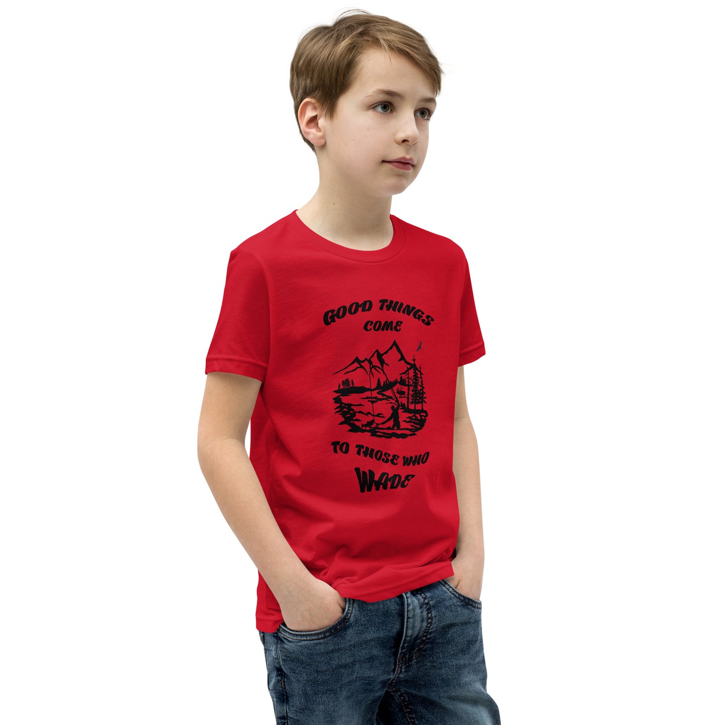 Kid's Short Sleeve T-Shirt Good Things Come