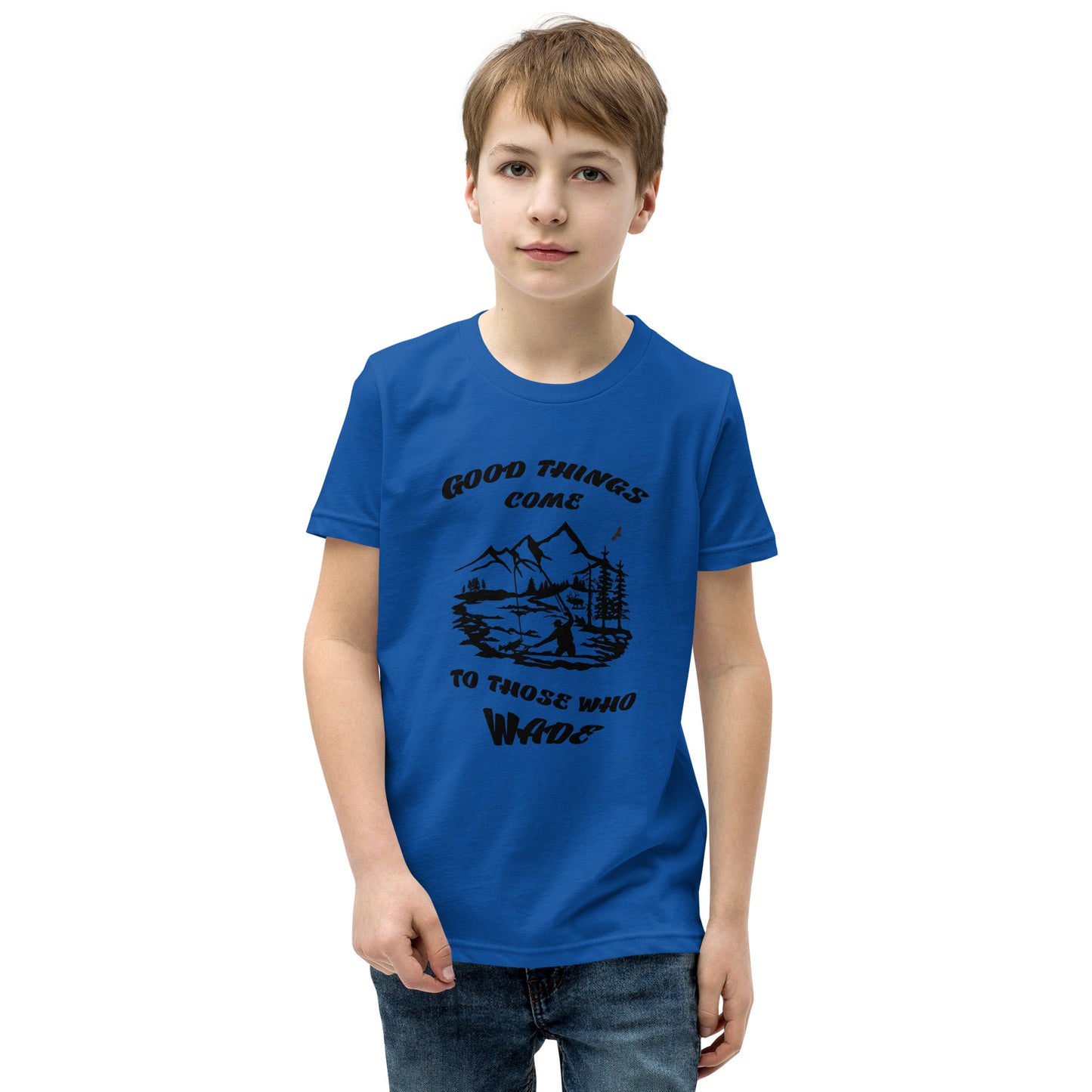 Kid's Short Sleeve T-Shirt Good Things Come