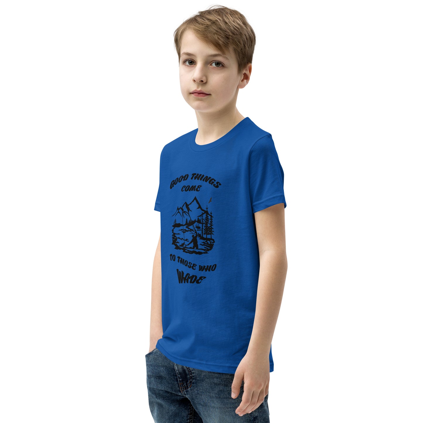 Kid's Short Sleeve T-Shirt Good Things Come