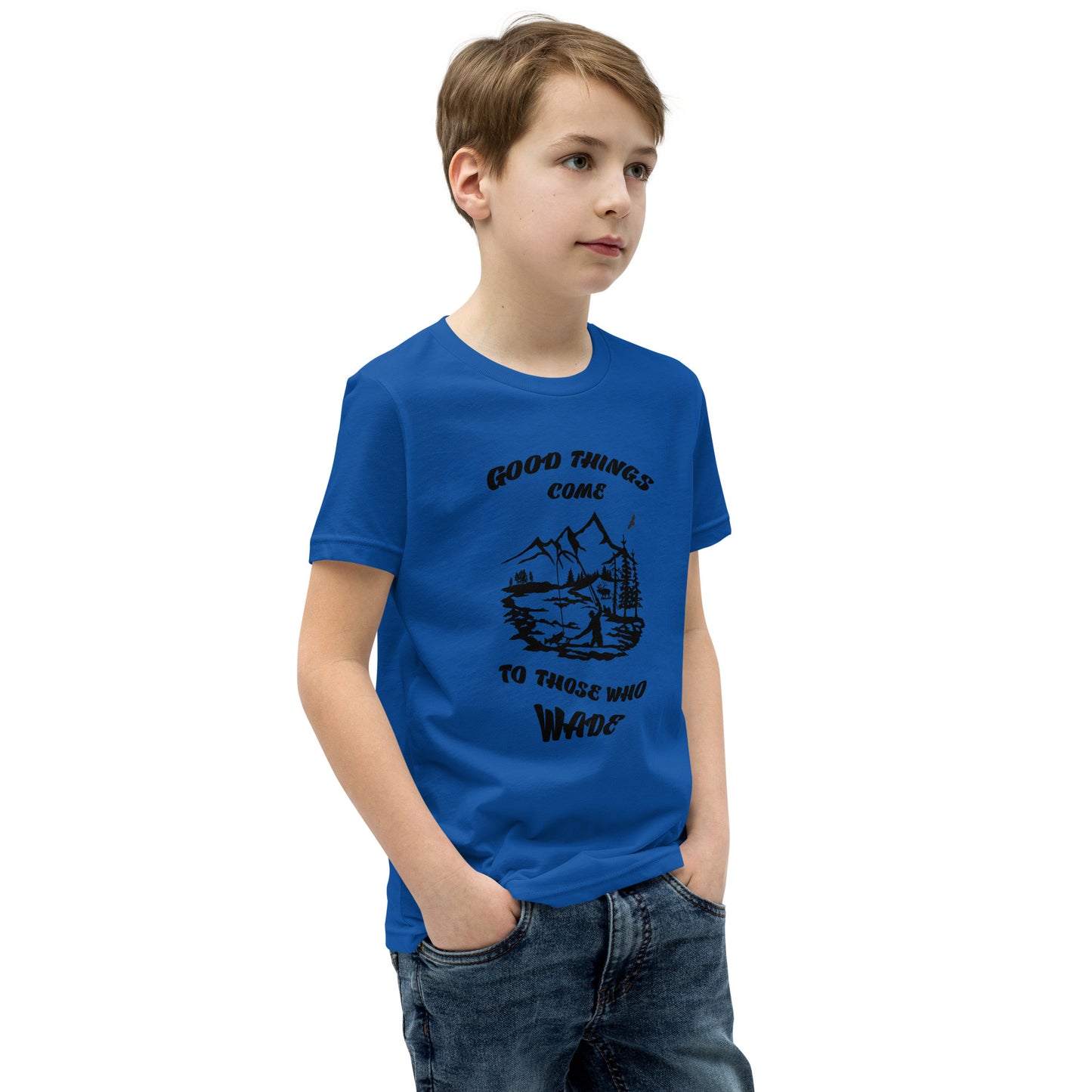 Kid's Short Sleeve T-Shirt Good Things Come