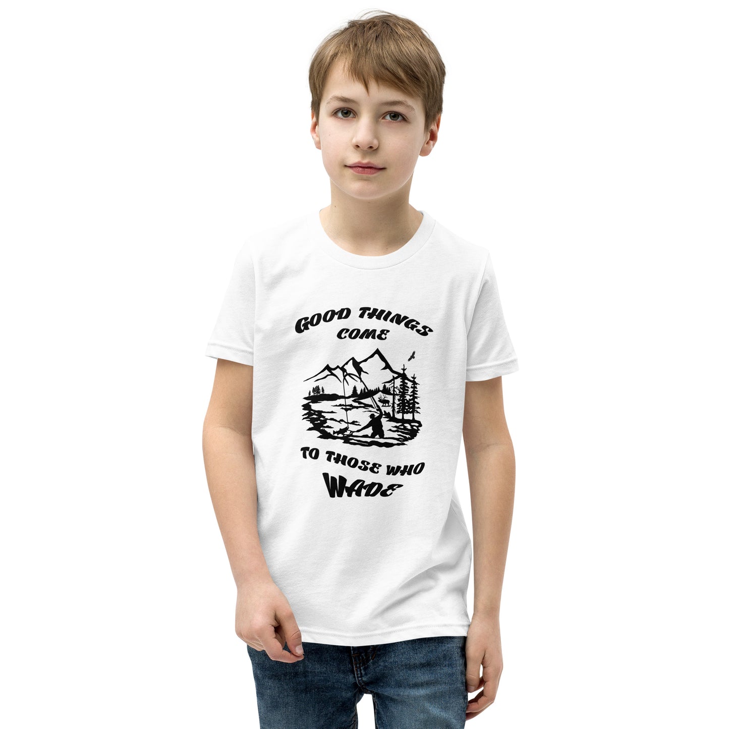 Kid's Short Sleeve T-Shirt Good Things Come