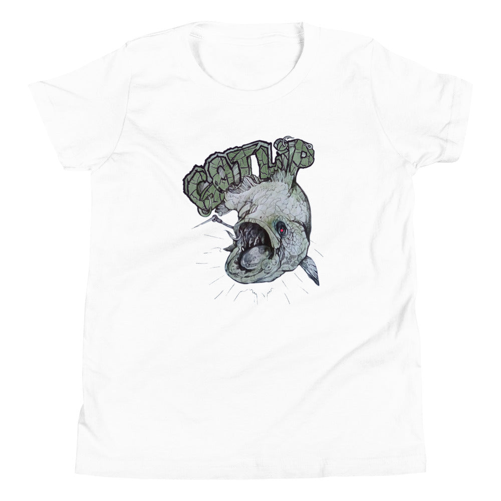 Kid's Short Sleeve T-Shirt Got Lip-Zombie Bass