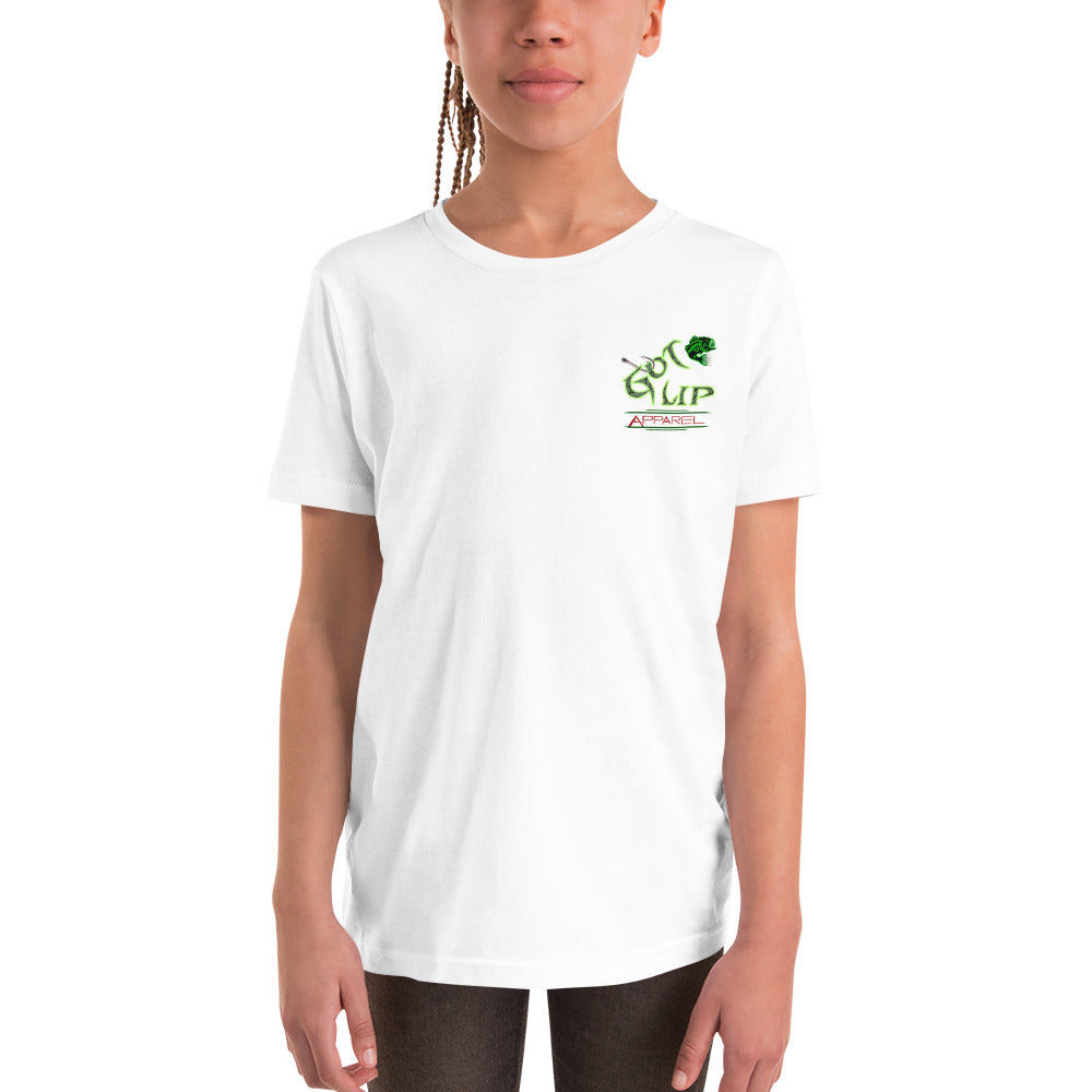 Kid's Short Sleeve T-Shirt Got Lip-Zombie Bass