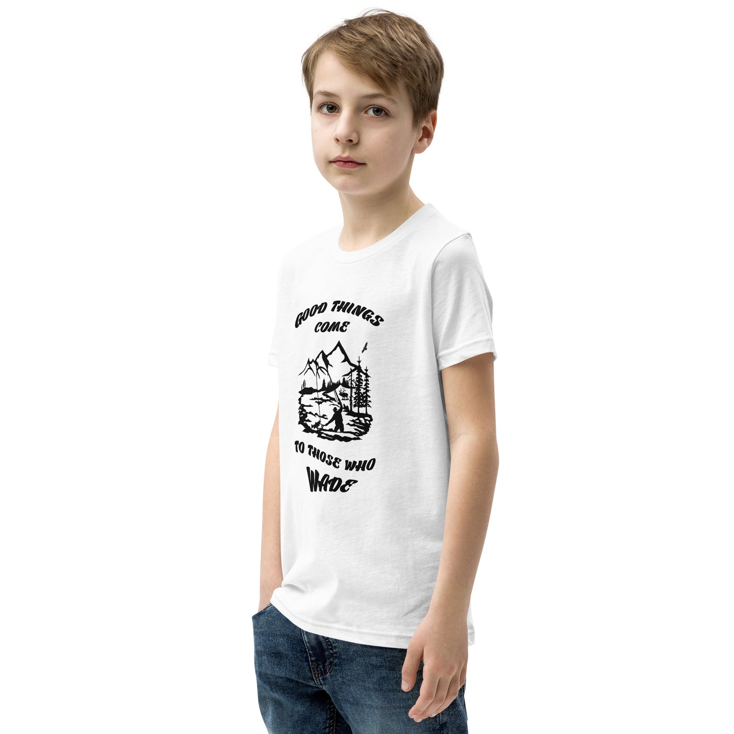 Kid's Short Sleeve T-Shirt Good Things Come