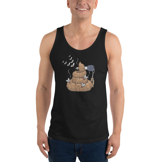 Piece a Poop Chevy Men's Staple Tank Top