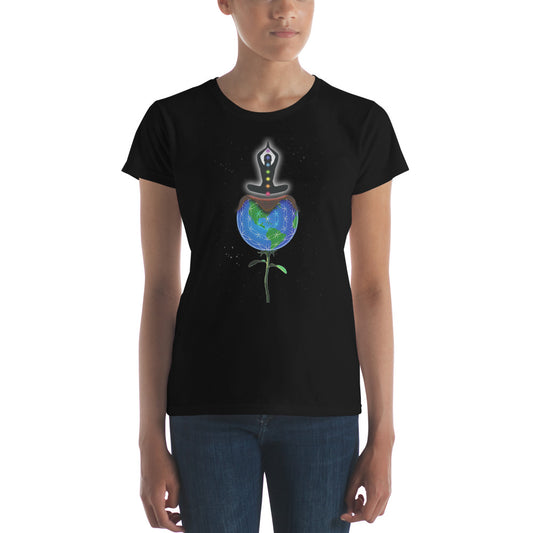 Yoga Earth Women's short sleeve t-shirt