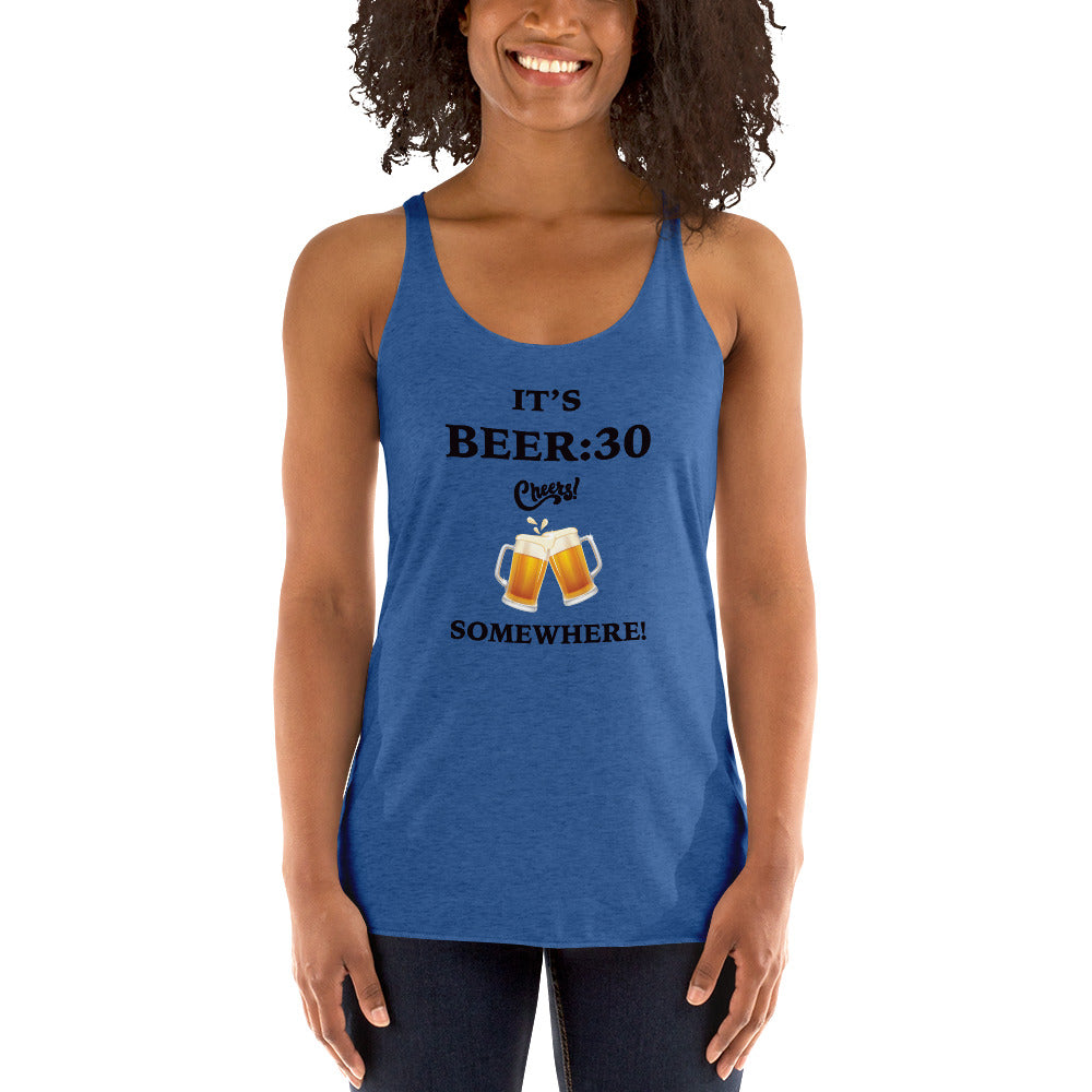 Beer 30 Women's Racerback Tank