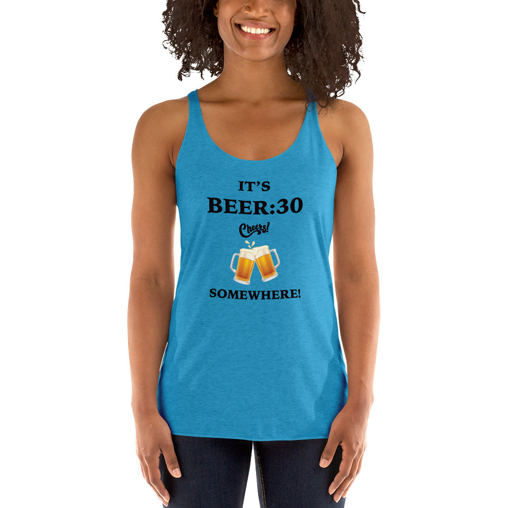 Beer 30 Women's Racerback Tank