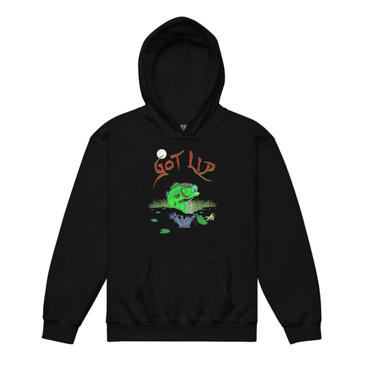 Got Lip Warrior Bass Youth heavy blend hoodie