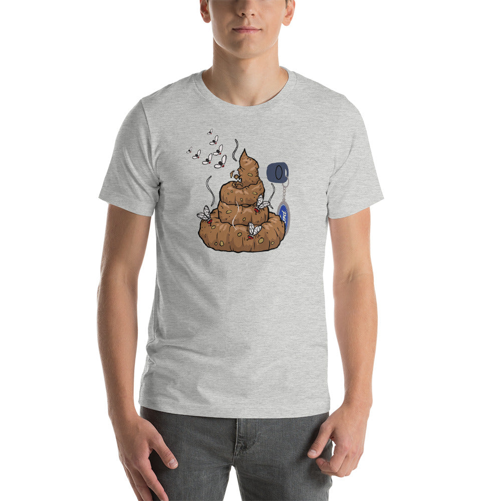 Piece of poop Ford Short-Sleeve Unisex T-Shirt