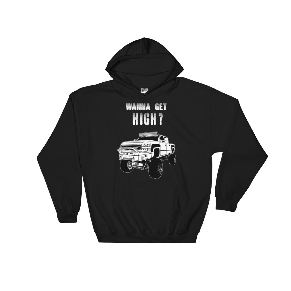 Get High Truck Hooded Sweatshirt