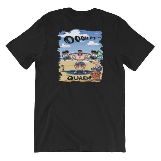 Quad Beach Short-Sleeve Unisex T-Shirt