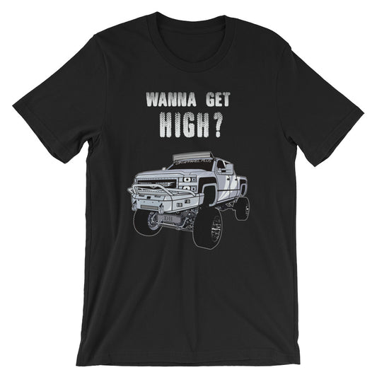 Get High Truck Short-Sleeve Unisex T-Shirt