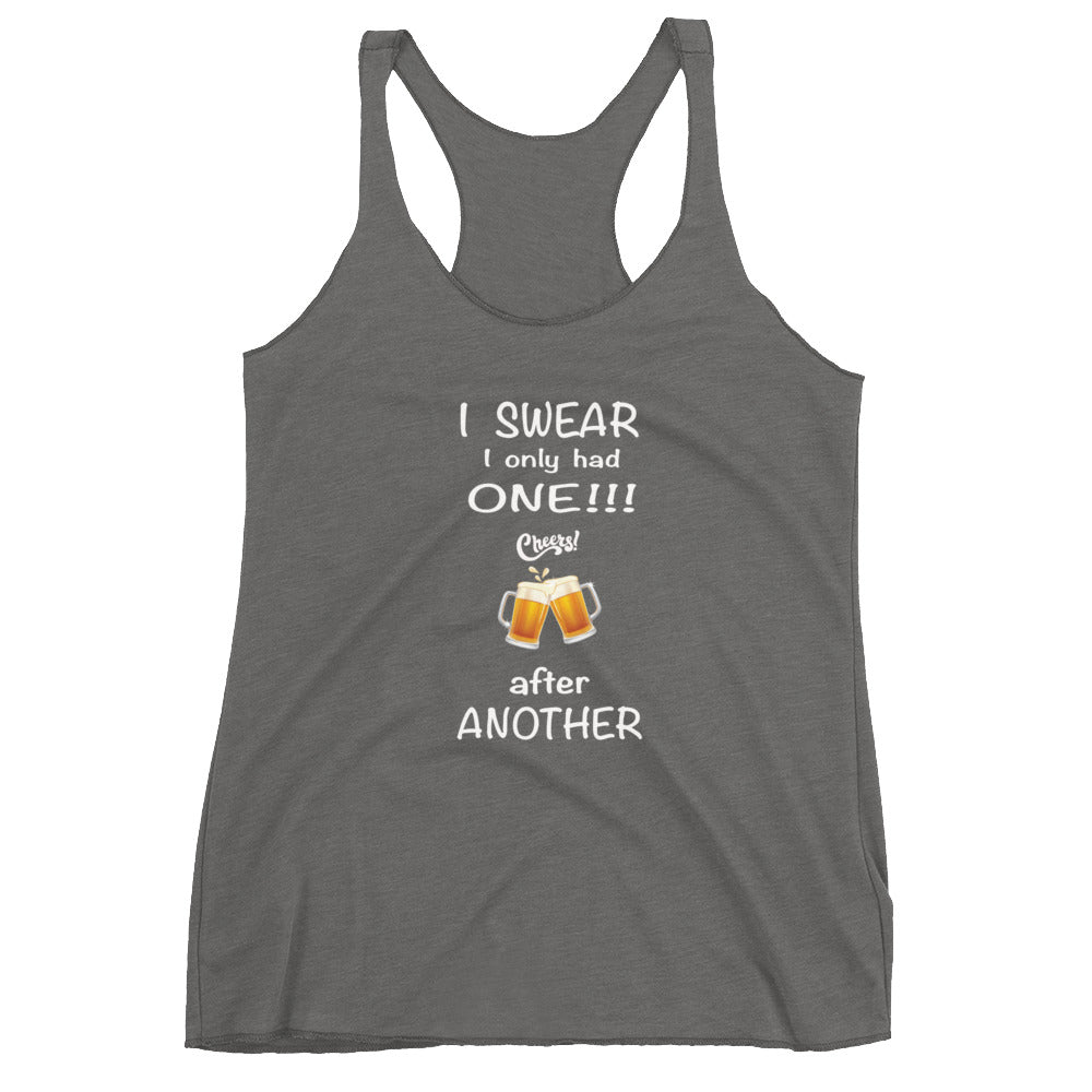 Only one Women's Racerback Tank