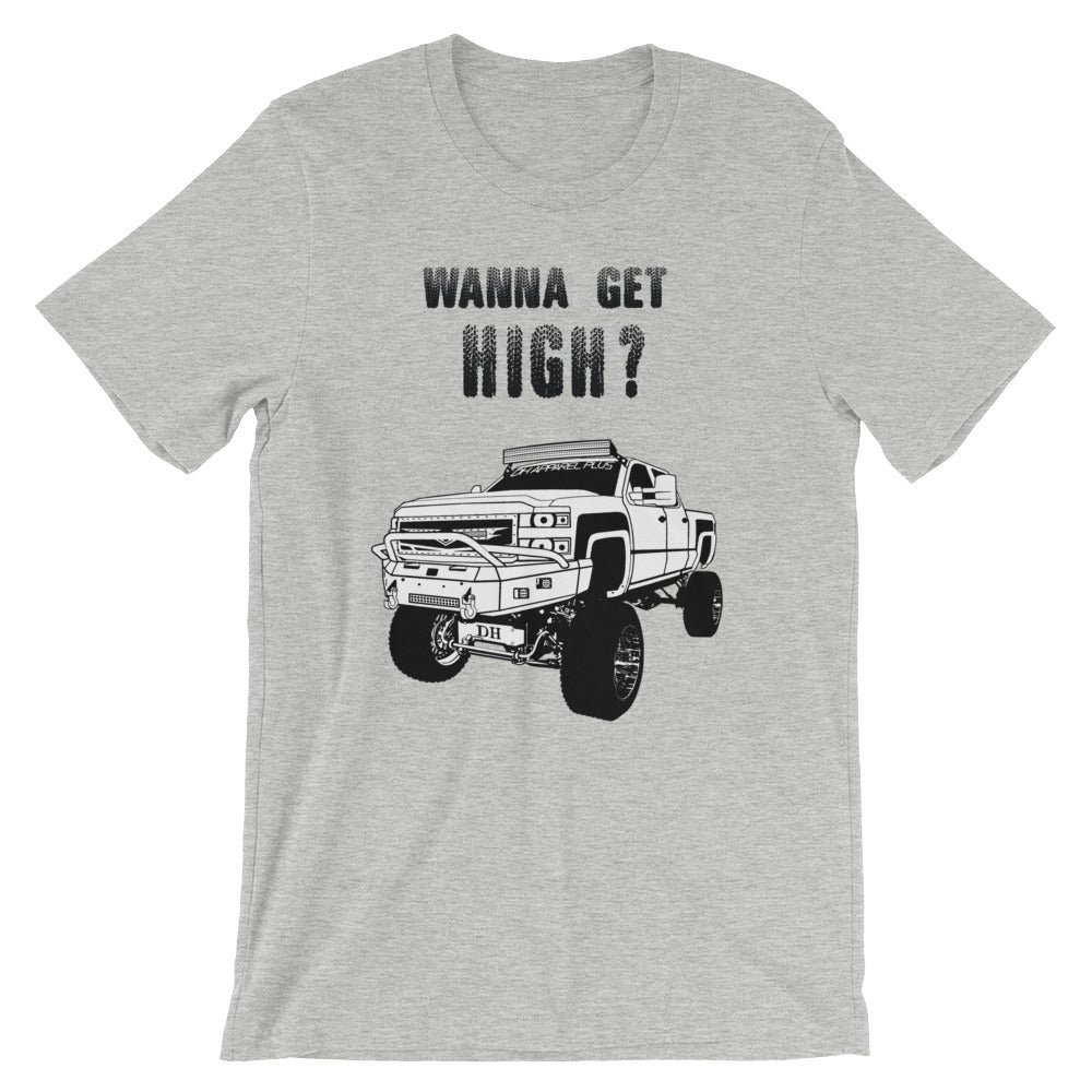 Get High Truck Short-Sleeve Unisex T-Shirt