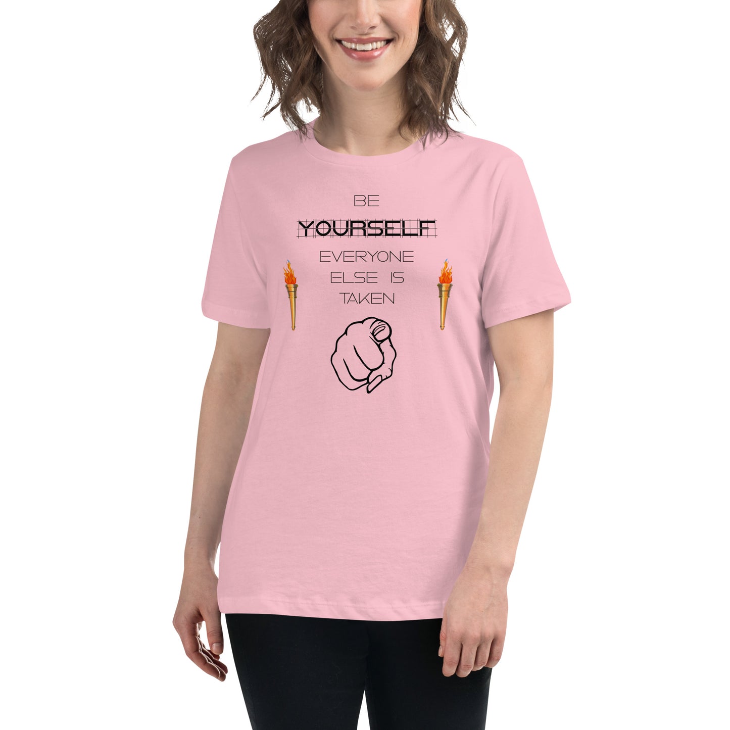 Women's Relaxed T-Shirt Be Yourself
