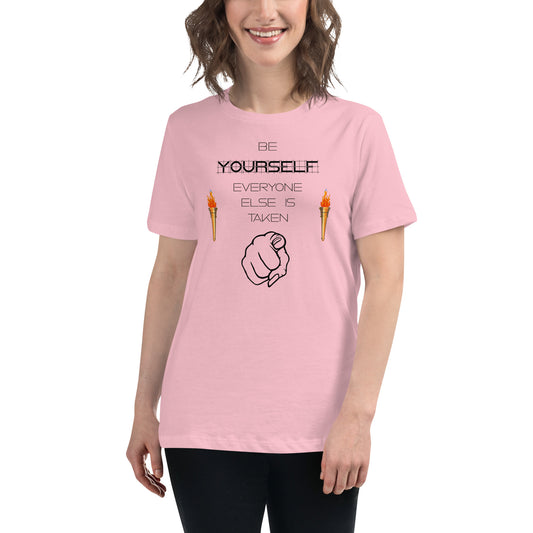 Women's Relaxed T-Shirt Be Yourself