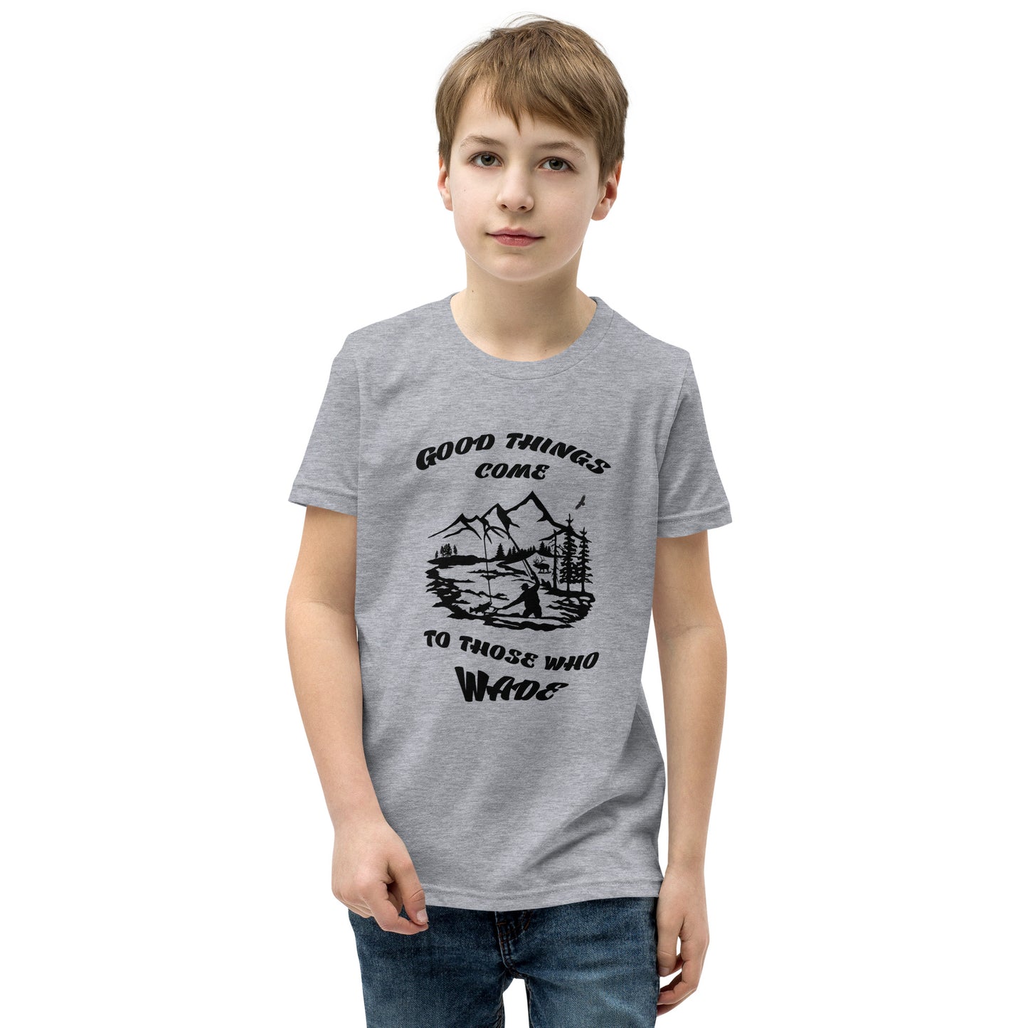 Kid's Short Sleeve T-Shirt Good Things Come