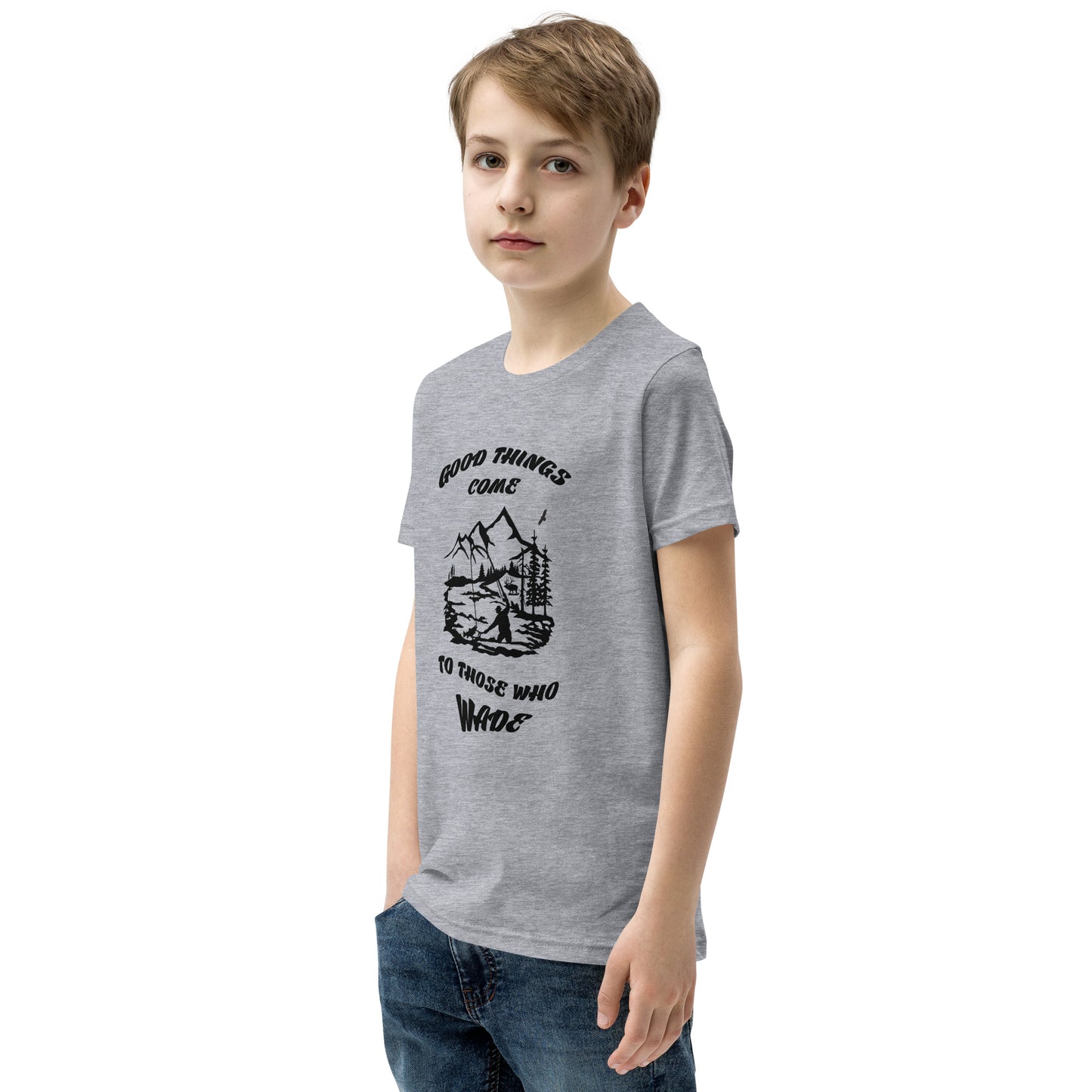 Kid's Short Sleeve T-Shirt Good Things Come
