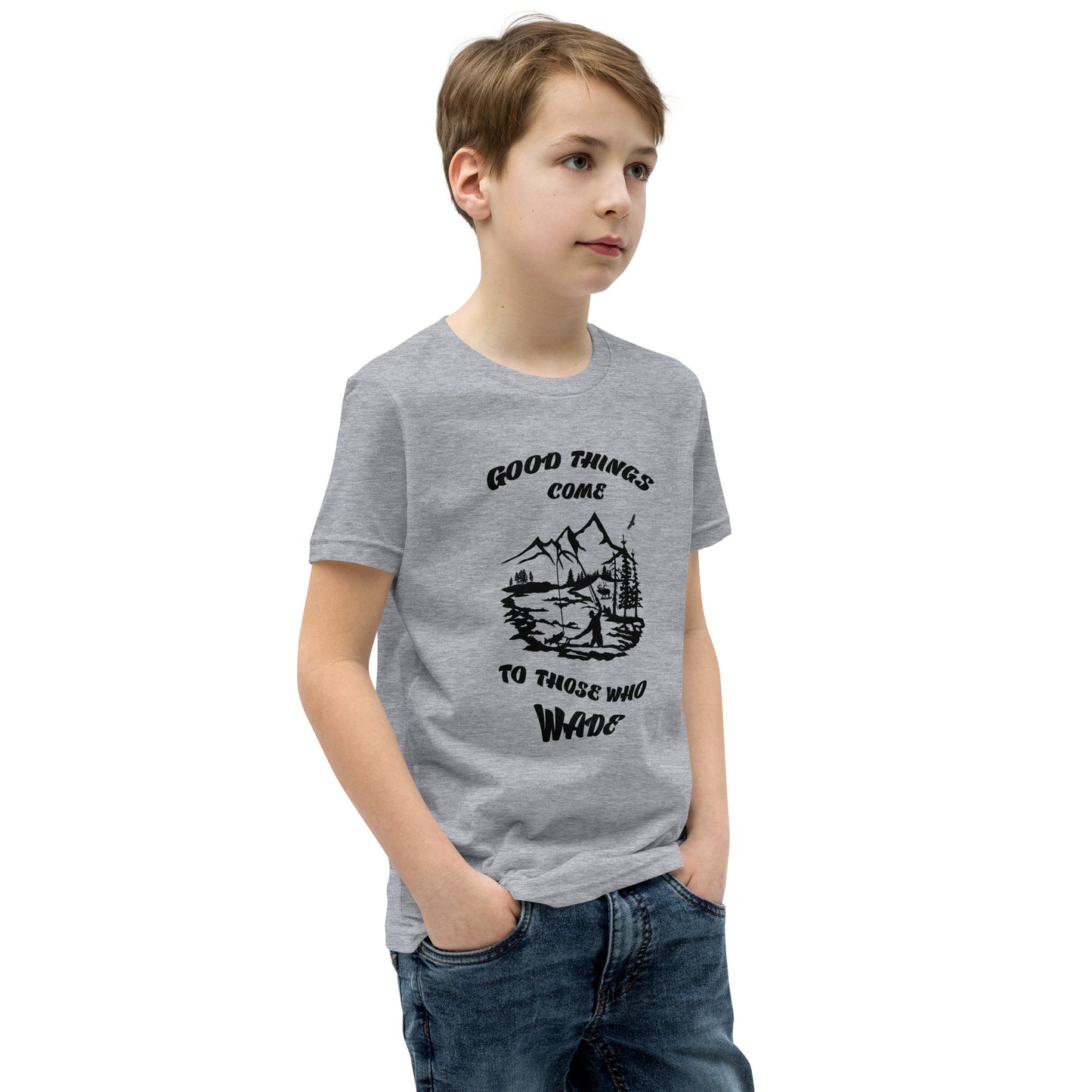 Kid's Short Sleeve T-Shirt Good Things Come