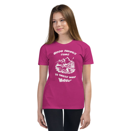 Kid's Short Sleeve T-Shirt Good Things Come