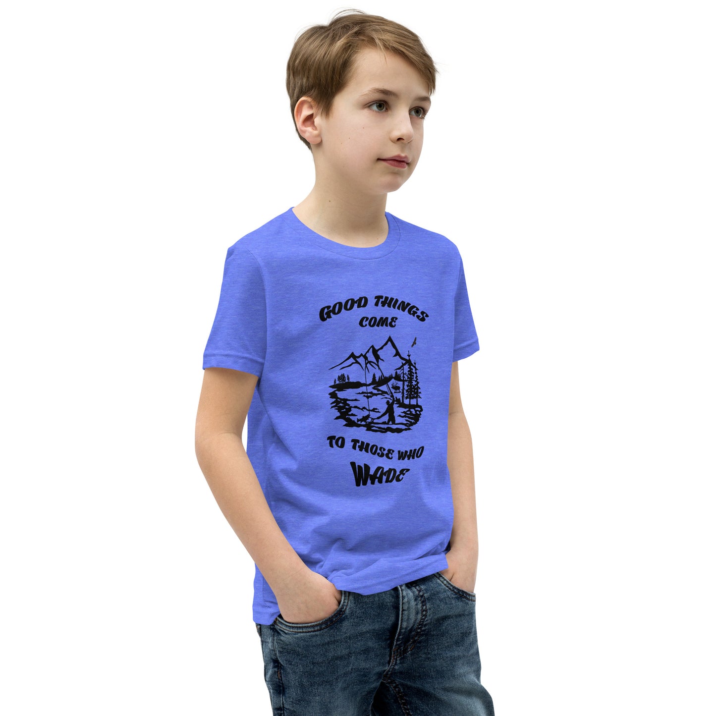 Kid's Short Sleeve T-Shirt Good Things Come
